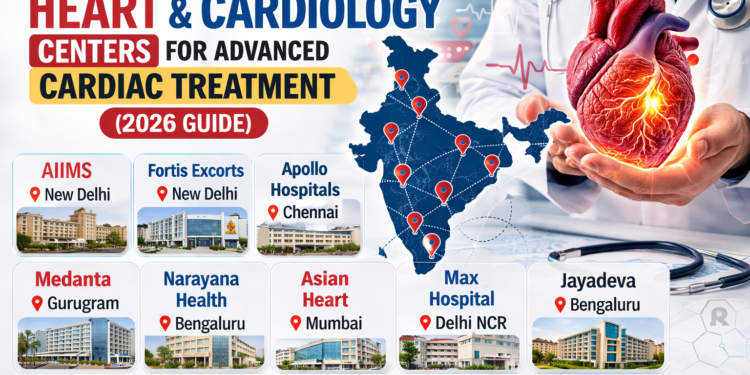 India’s Top Heart and Cardiology Centers for Advanced Cardiac Treatment (2026 Guide)
